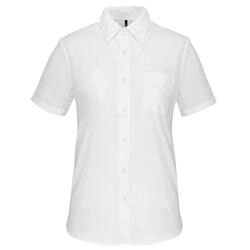 JUDITH - CAMISA DE SENHORA DE MANGA CURTA TRATAMEN (Branco)